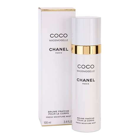 chanel mademoiselle body spray